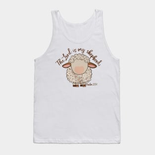 The Lord Is My Shepherd, Lord's Prayer, Christian Easter, Religious Tank Top